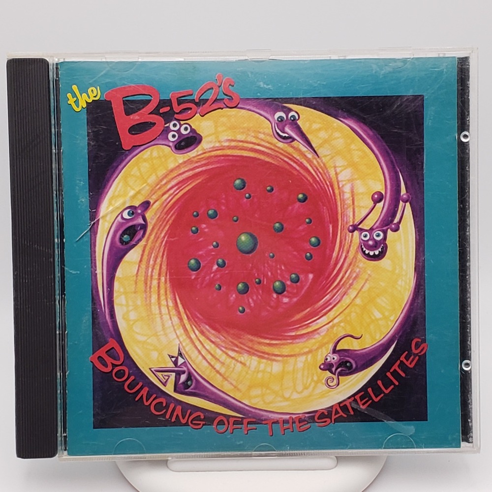 The B-52's Bouncing Off the Satellites CD 1986 New Wave